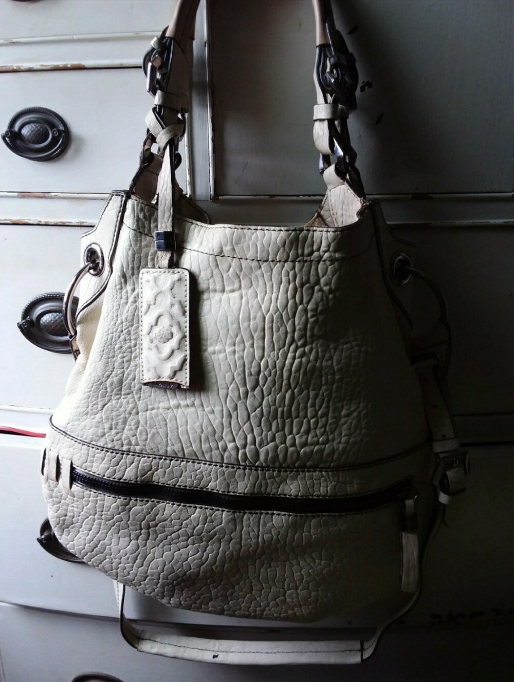 orYANY off white Sydney bag